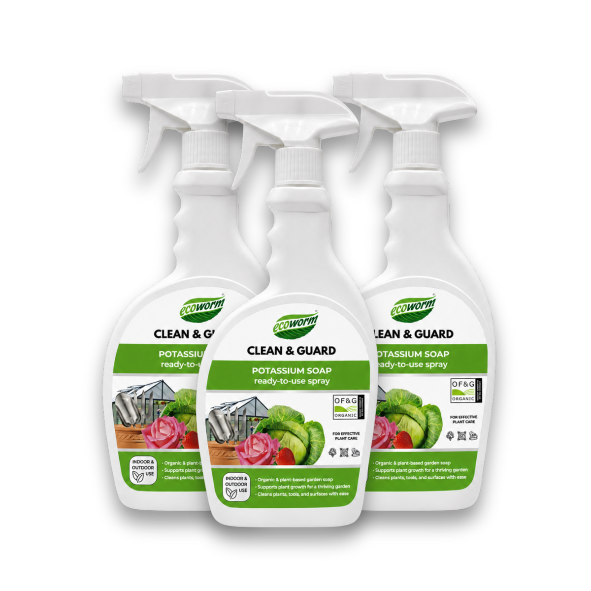 Potassium Soap – Natural Horticultural Soap & Leaf Wash – Ready-to-Use 0.5L