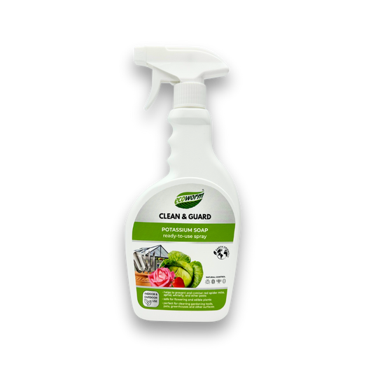 Ecoworm Potassium Soap - Natural Horticultural Soap & Bug Spray – Ready-to-Use 0.5L