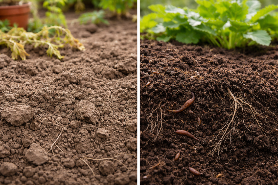 How to Turn Poor Soil Into Good Soil (Complete UK Guide for Healthier Gardens)