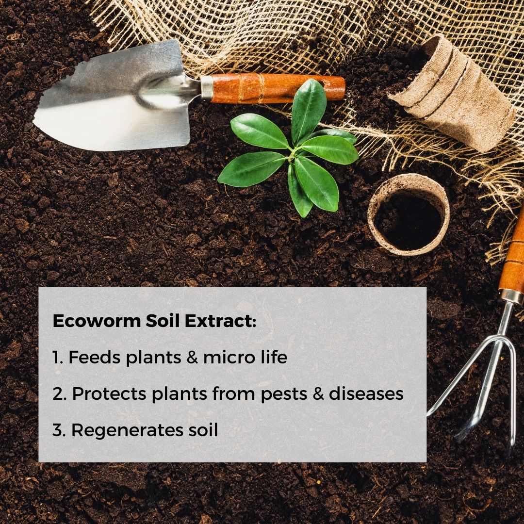 Ecoworm Soil Extract for Trees & Shrubs 1L