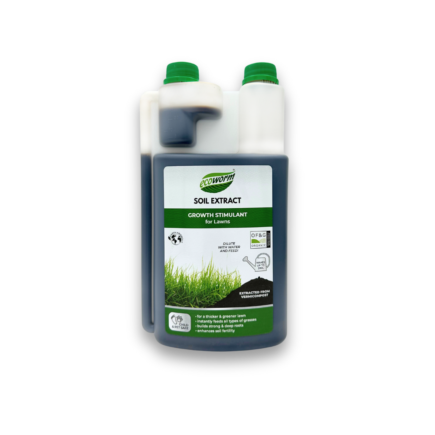 Ecoworm Soil Extract for Lawns 1L