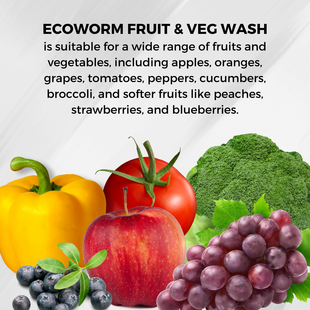 Ecoworm Fruit Veg Wash 480ml